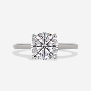 TOKYO 2ct | Round Solitaire Lab Grown Diamond Engagement Ring in Platinum