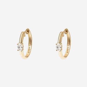 Tonic | Lab Grown Diamond Hoops in 9ct Gold