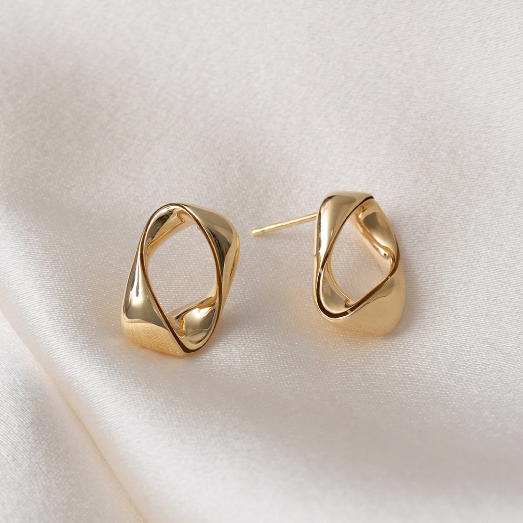 Tori Stud Earrings | 14ct Gold