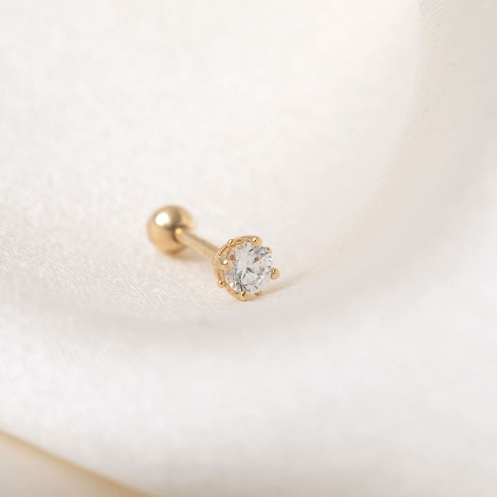 A Touch of Sparkle Piercing 8.5mm | 9ct Gold