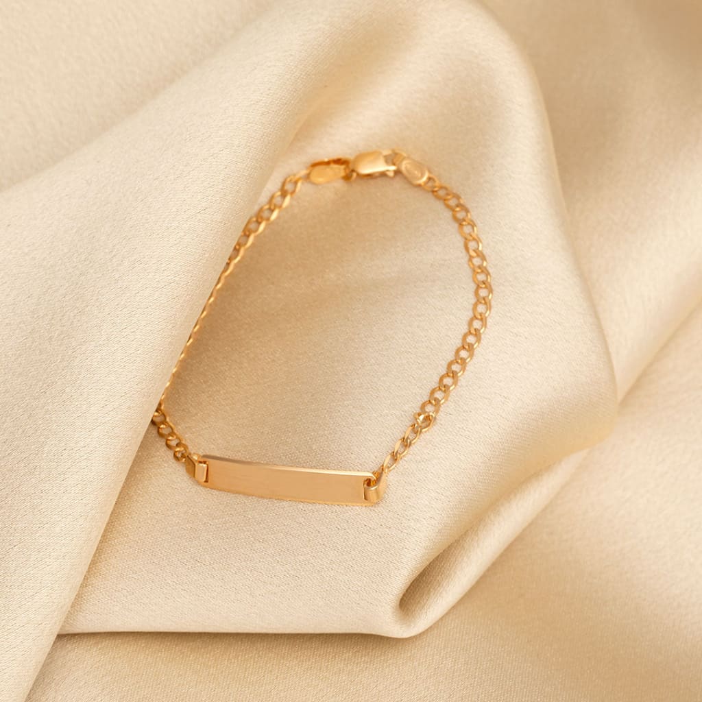 Identity - 9ct Gold Baby Bracelet | Free Engraving