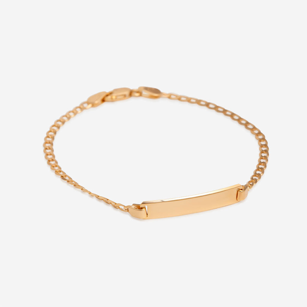 Identity - 9ct Gold Baby Bracelet | Free Engraving
