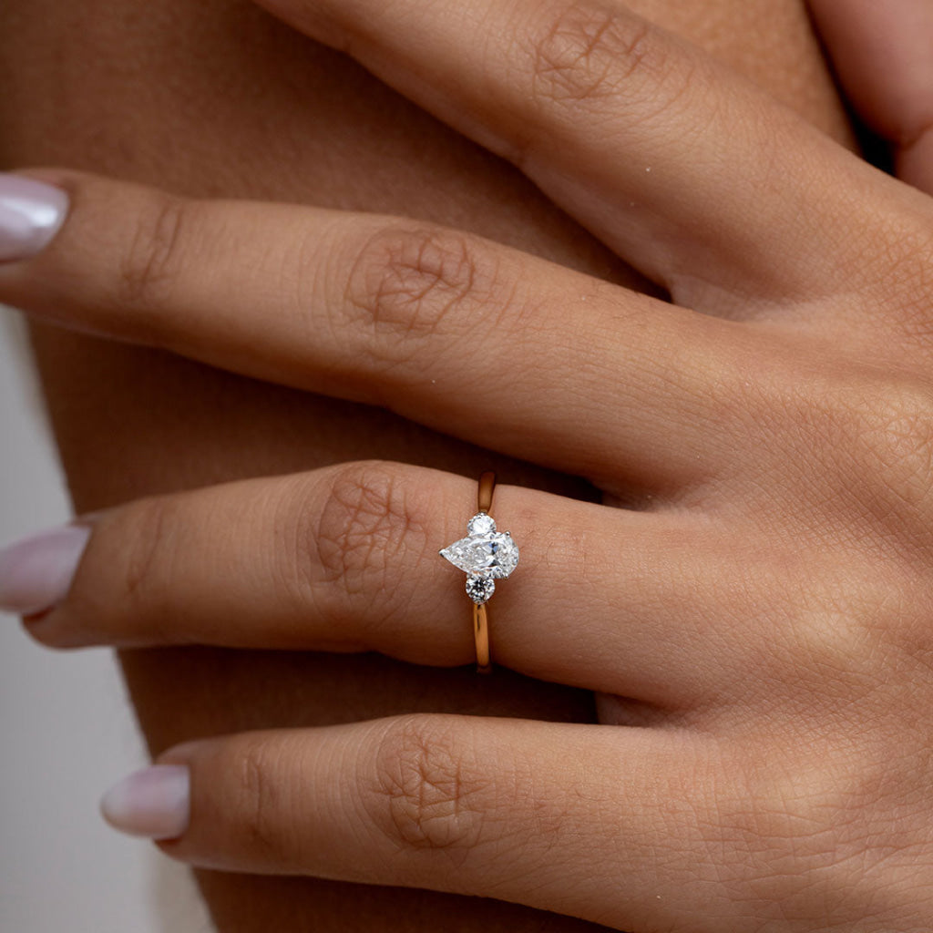 TREI | Diamond Engagement Ring - Rings