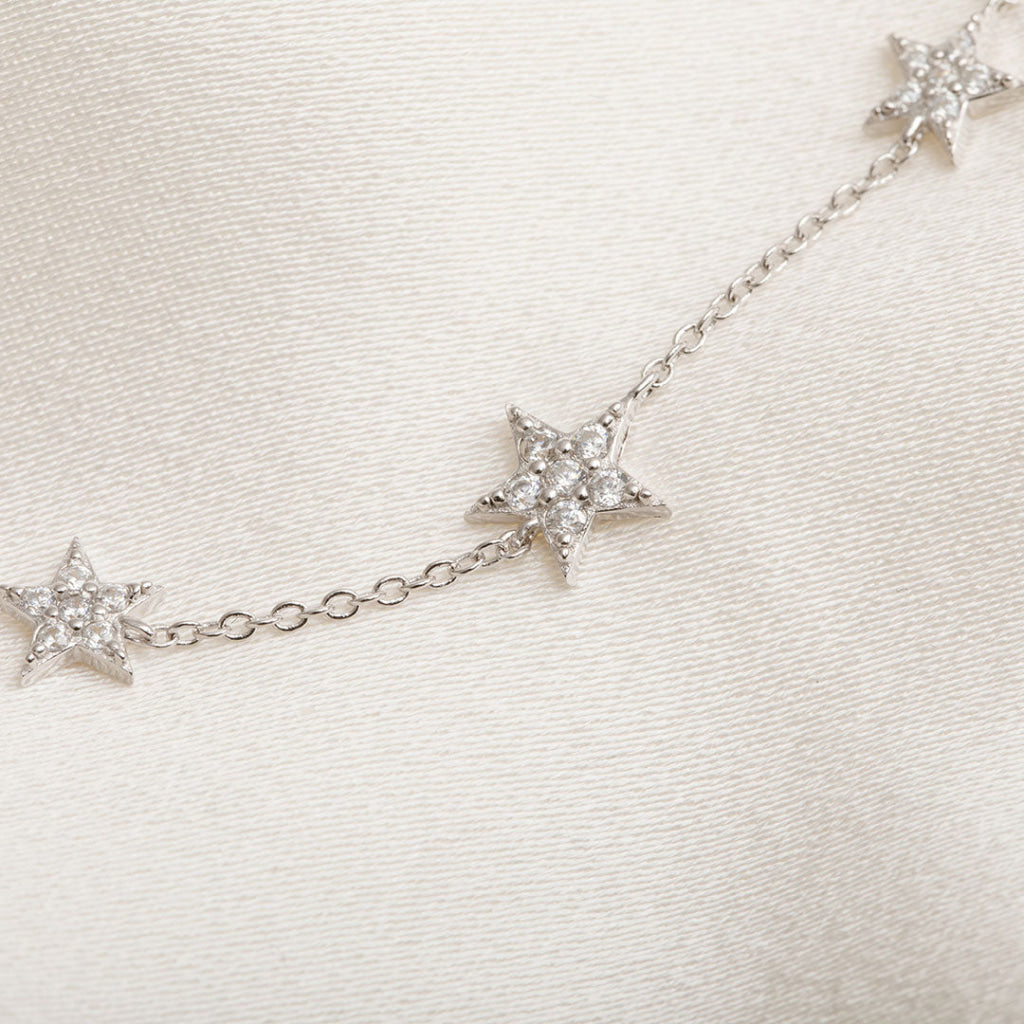 Triple Star Bracelet | Sterling Silver - Bracelet