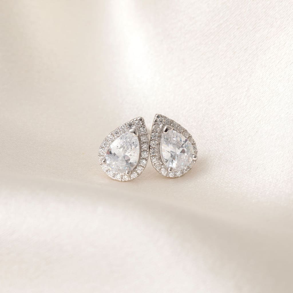 True Elegance Earrings - Pear | Sterling Silver - Earrings