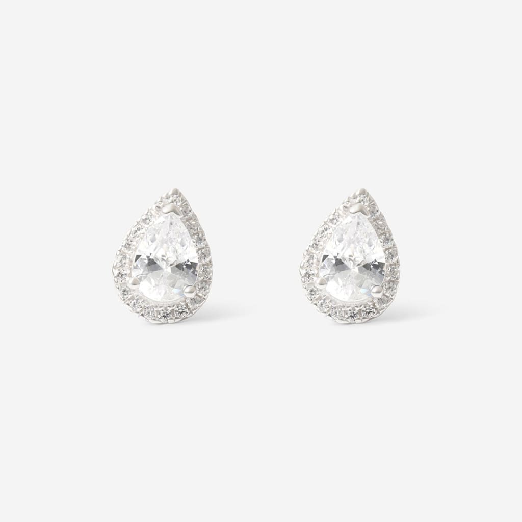 True Elegance Earrings - Pear | Sterling Silver - Earrings