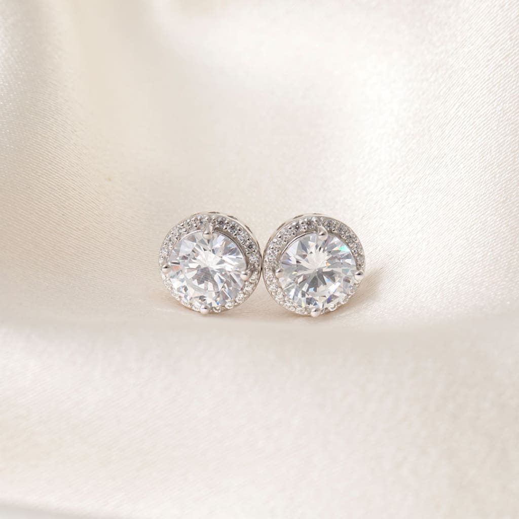 True Elegance Earrings - Round | Sterling Silver - Earrings