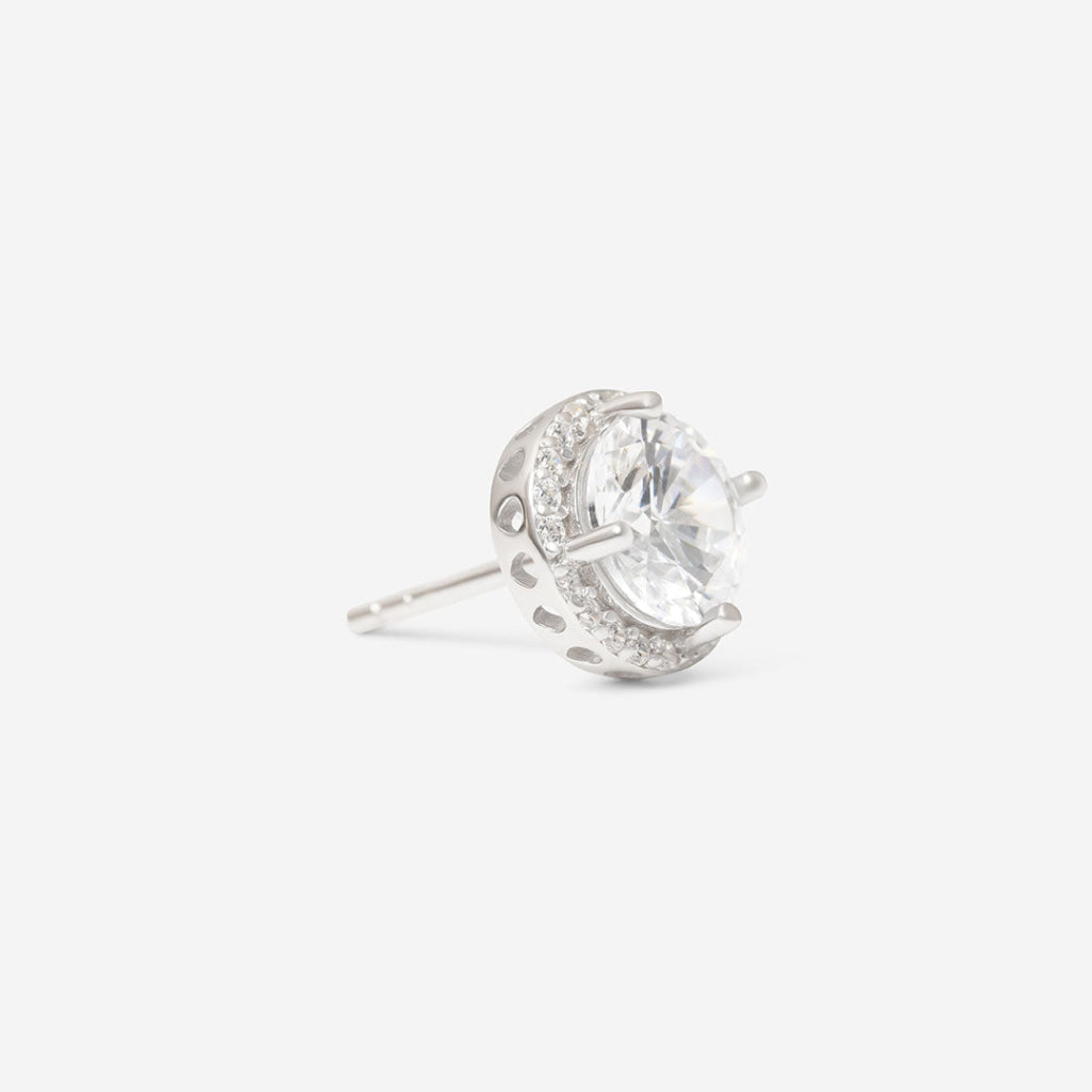 True Elegance Earrings - Round | Sterling Silver - Earrings