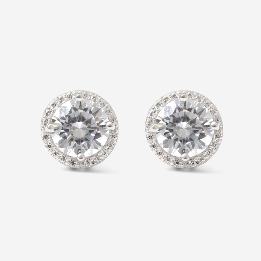 True Elegance Earrings - Round | Sterling Silver - Earrings