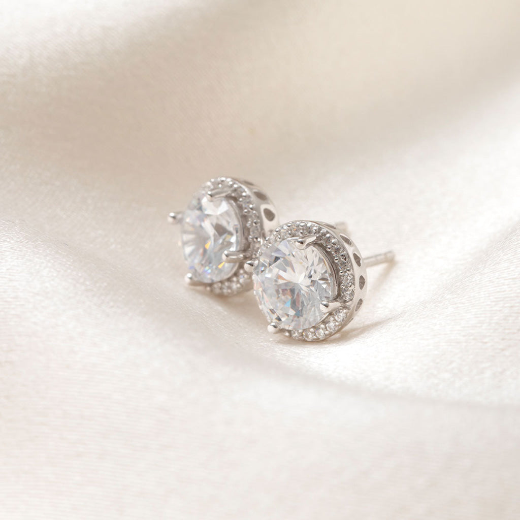 True Elegance Earrings - Round | Sterling Silver - Earrings
