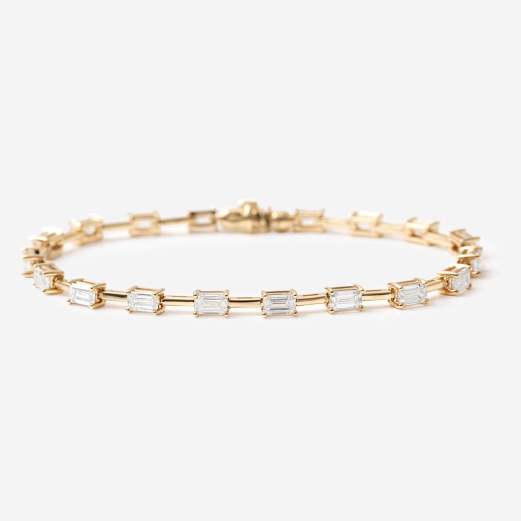 Truth - 5ct | 9ct Gold Lab Grown Diamond Tennis Bracelet