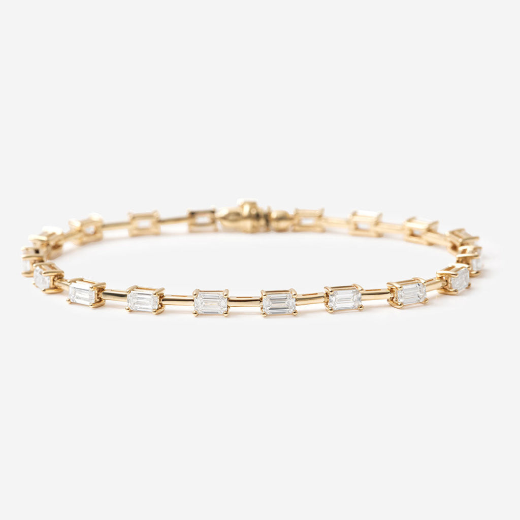 Truth - 5ct | 9ct Gold Lab Grown Diamond Tennis Bracelet