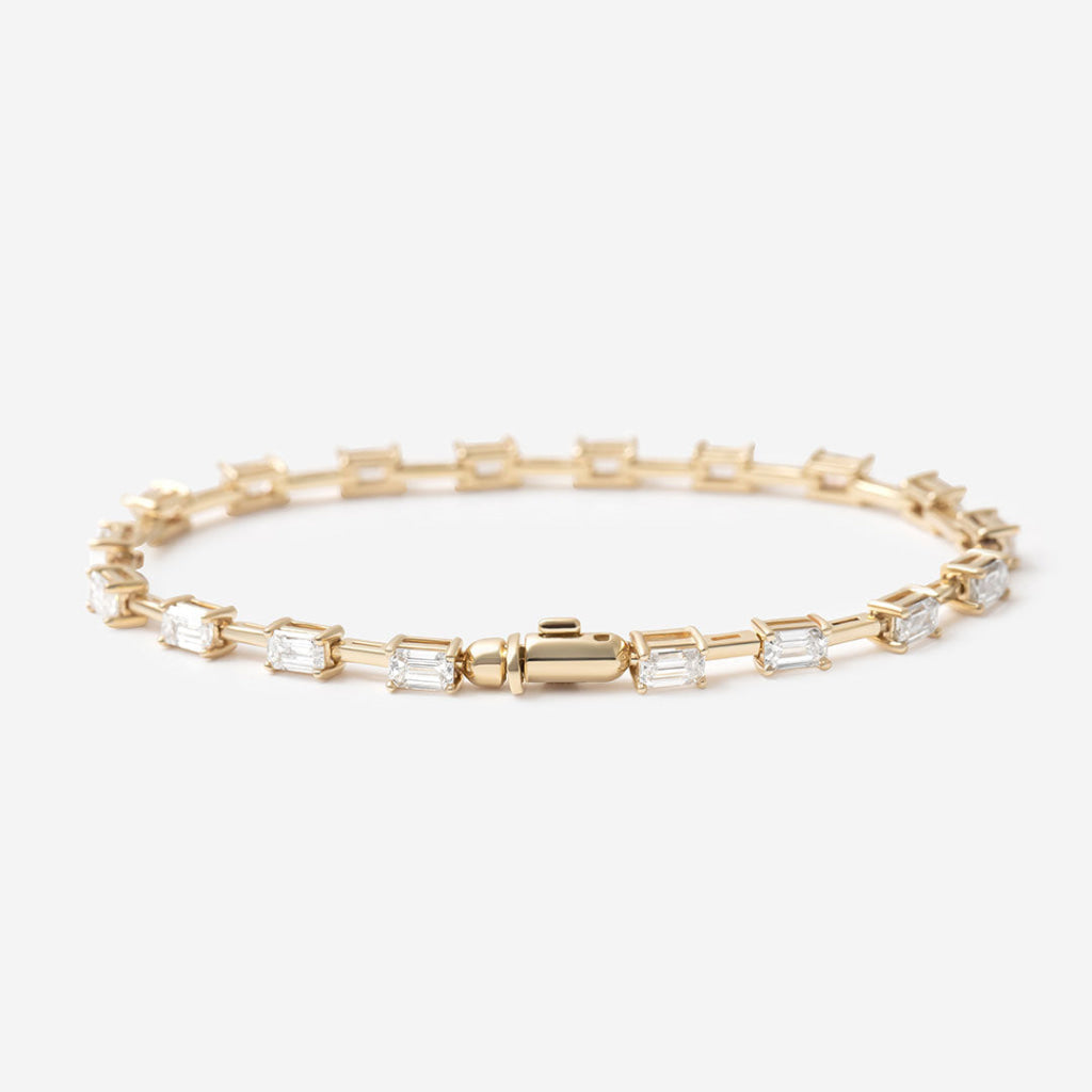 Truth - 5ct | 9ct Gold Lab Grown Diamond Tennis Bracelet