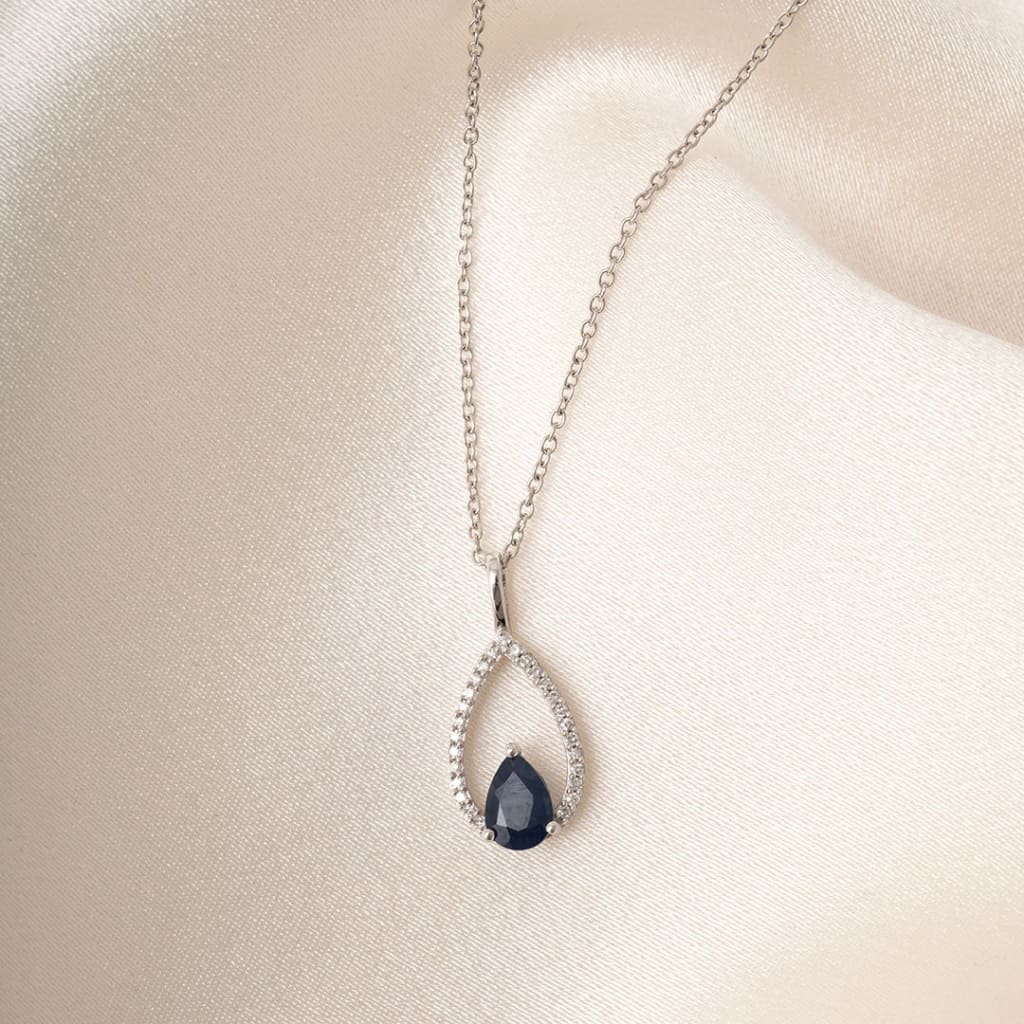 Truth & Love Sapphire Necklace | 9ct Gold - Necklace