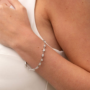 TRUTH Mixed - 5.2ct | Lab Grown Diamond Tennis Bracelet in 9ct White Gold