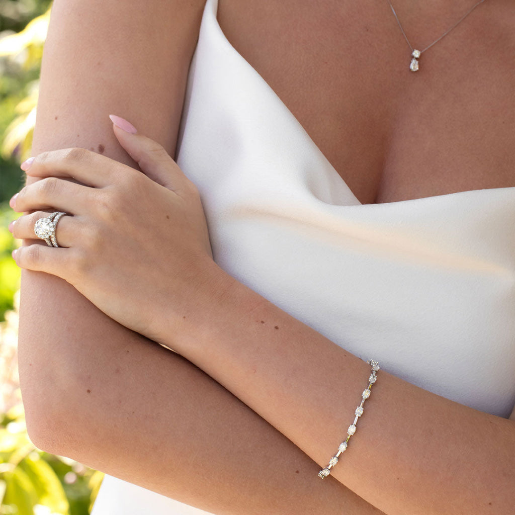 Truth Oval - 5ct | 9ct Gold Lab Grown Diamond Tennis