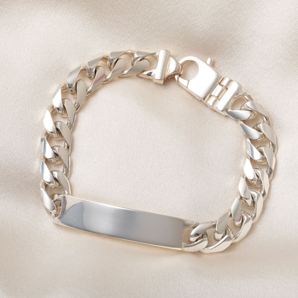 Tully | Sterling Silver Heavy Bombe Bracelet - Bracelet