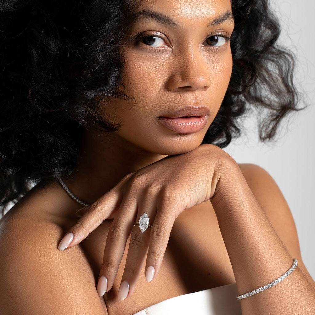 TUSCANY 5ct | Marquise Solitaire Lab Grown Diamond