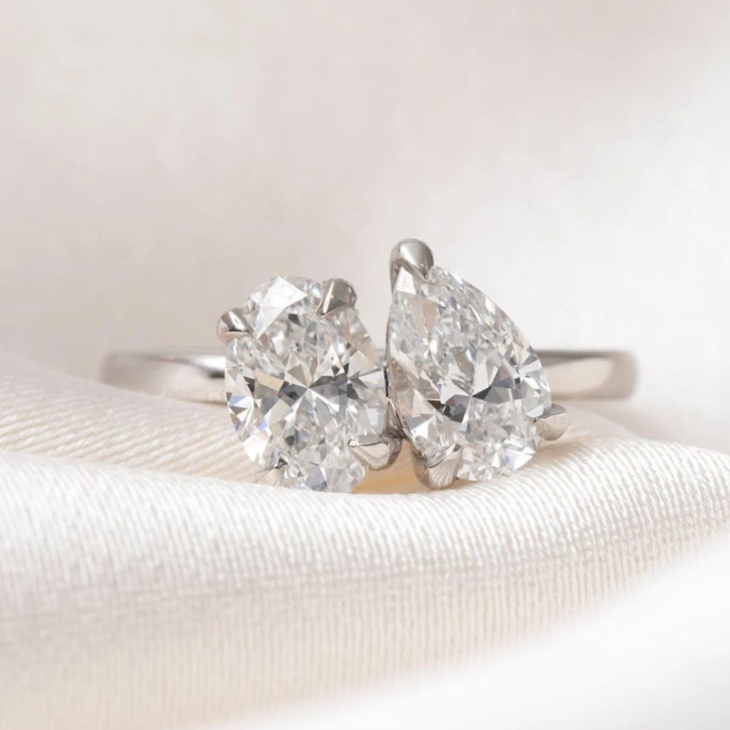 TWAIN 2.00ct | Toi Et Moi Lab Grown Diamond Engagement Ring