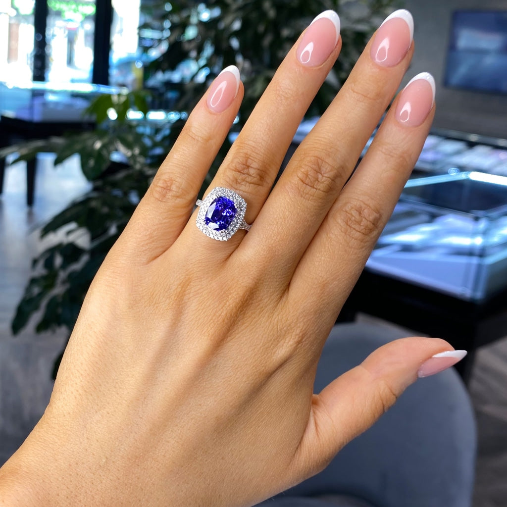 Twilight | Tanzanite Diamond Ring - Gear Jewellers