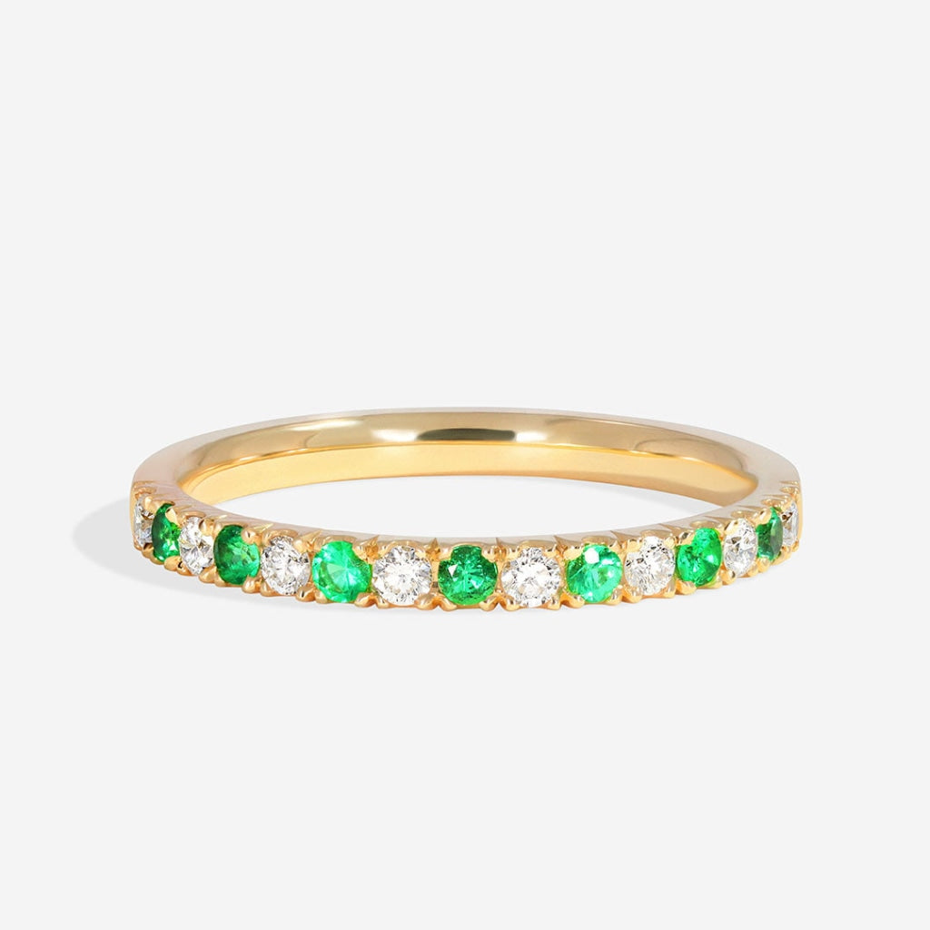 Utopia Emerald | Diamond & Emerald Ring - New