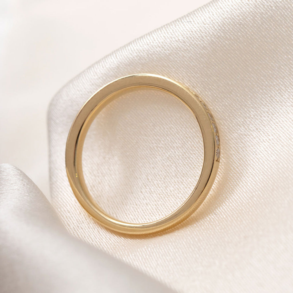 VERVE | Lab Grown Diamond Wedding Ring in 18ct Gold - Rings