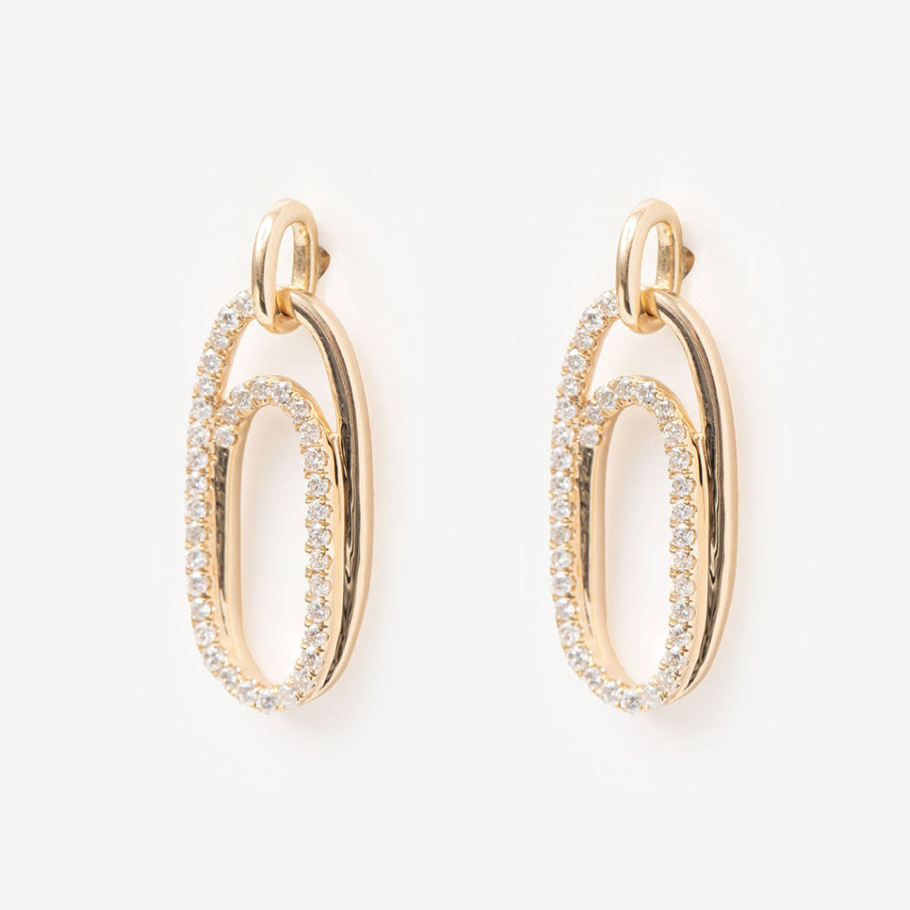 Vesper Diamond Drop Earrings 0.30ct | 9ct Gold - Earrings