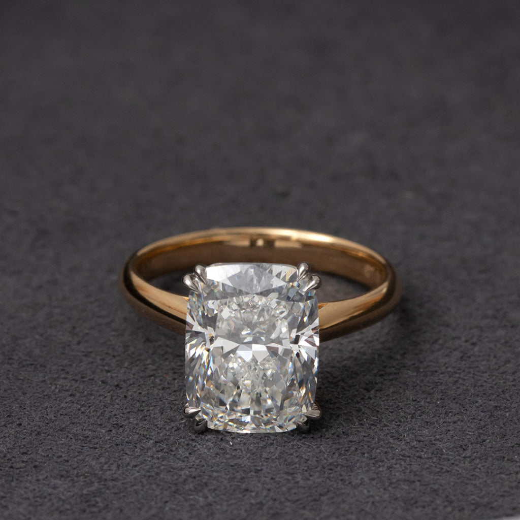 VICENZA 5ct | Elongated Cushion Solitaire Lab Grown Diamond