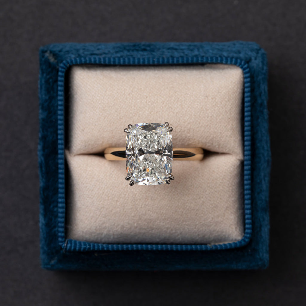 VICENZA 5ct | Elongated Cushion Solitaire Lab Grown Diamond