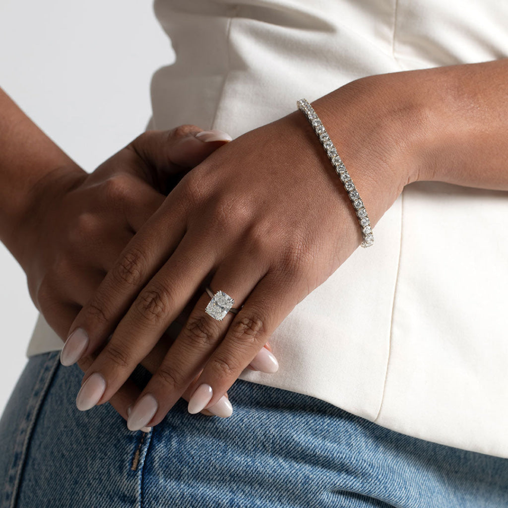 VICENZA 5ct | Lab Grown Diamond Engagement Ring in Platinum