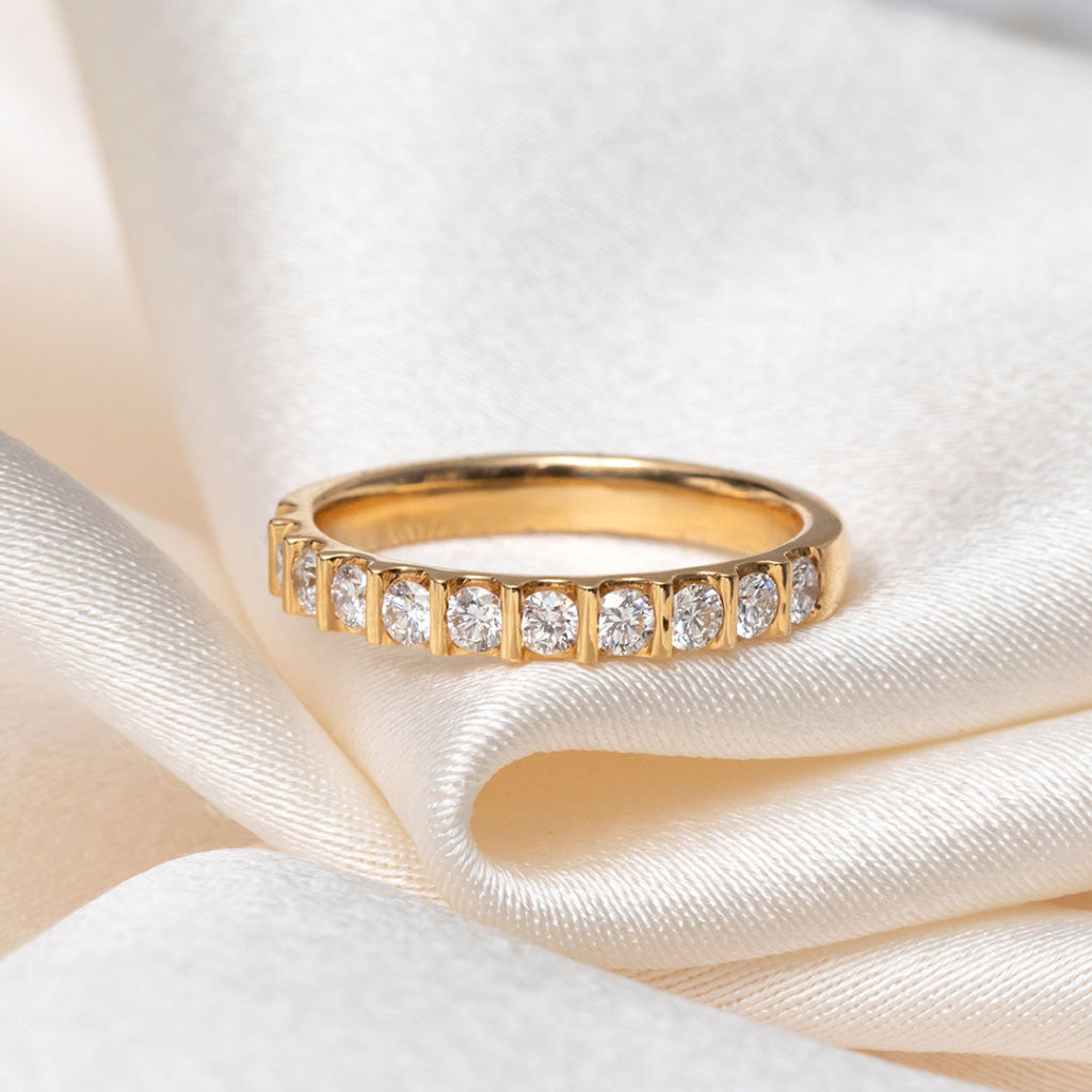 WICKLOW | Lab Grown Diamond Wedding Ring in 18ct Gold