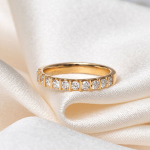 WICKLOW | Lab Grown Diamond Wedding Ring in 18ct Gold