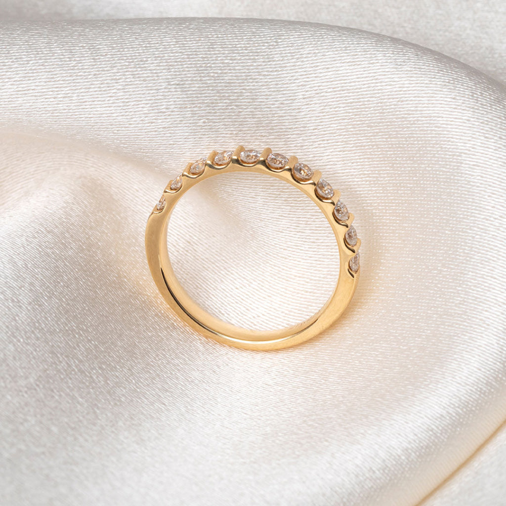WICKLOW | Lab Grown Diamond Wedding Ring in 18ct Gold
