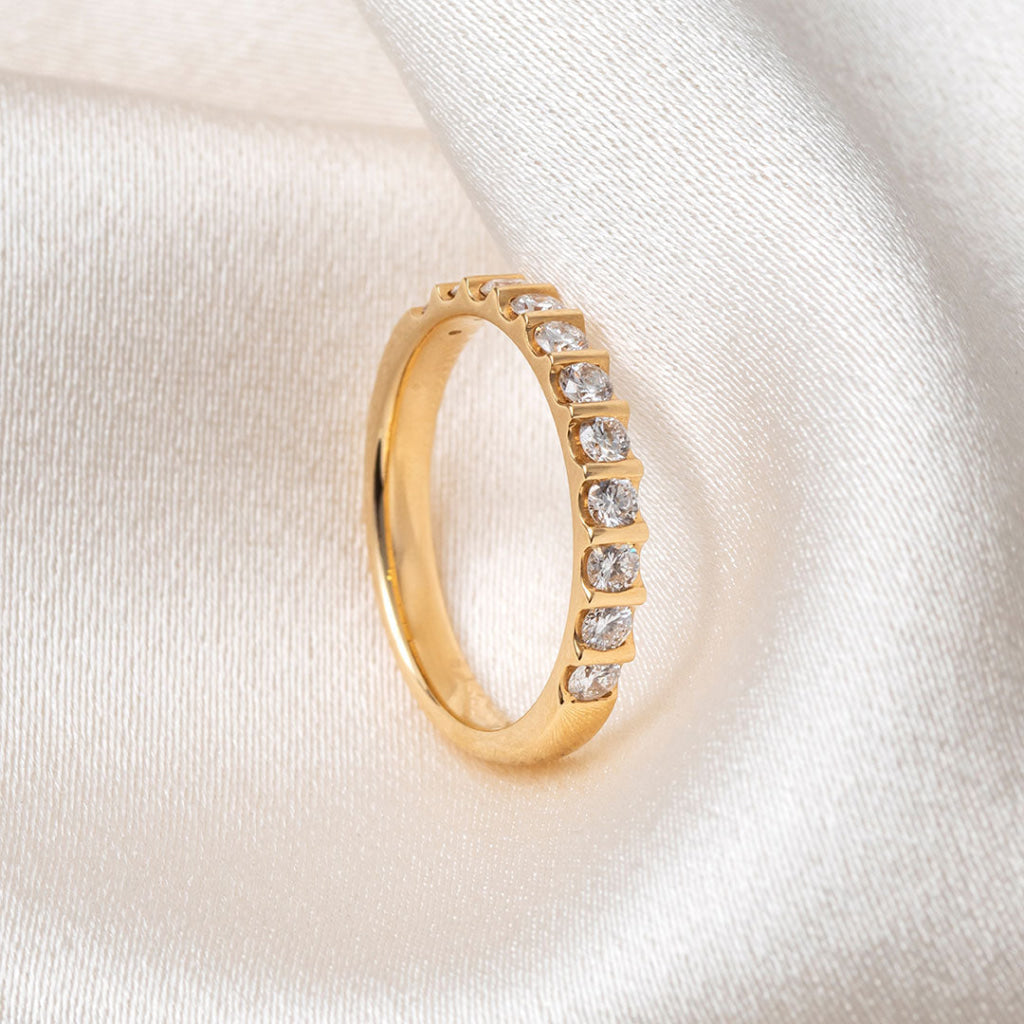 WICKLOW | Lab Grown Diamond Wedding Ring in 18ct Gold