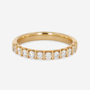 WICKLOW | Lab Grown Diamond Wedding Ring in 18ct Gold