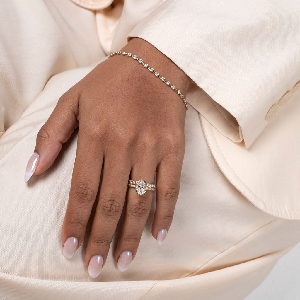 WICKLOW | Lab Grown Diamond Wedding Ring in 18ct Gold