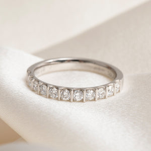 WICKLOW | Lab Grown Diamond Wedding Ring in Platinum