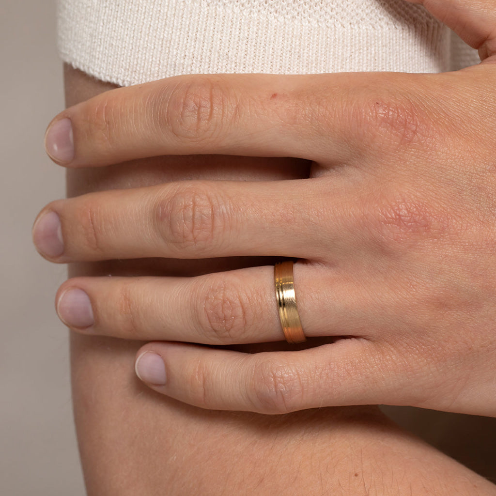 WILLIS 5mm | Men's Wedding Ring in 9ct Gold