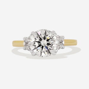 WINTER 2.40ct | Round 3-Stone Lab Grown Diamond Engagement Ring in 18ct Gold
