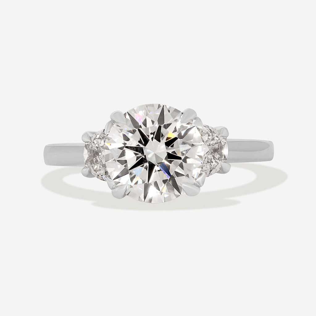 WINTER 2.40ct | Round 3-Stone Lab Grown Diamond Engagement