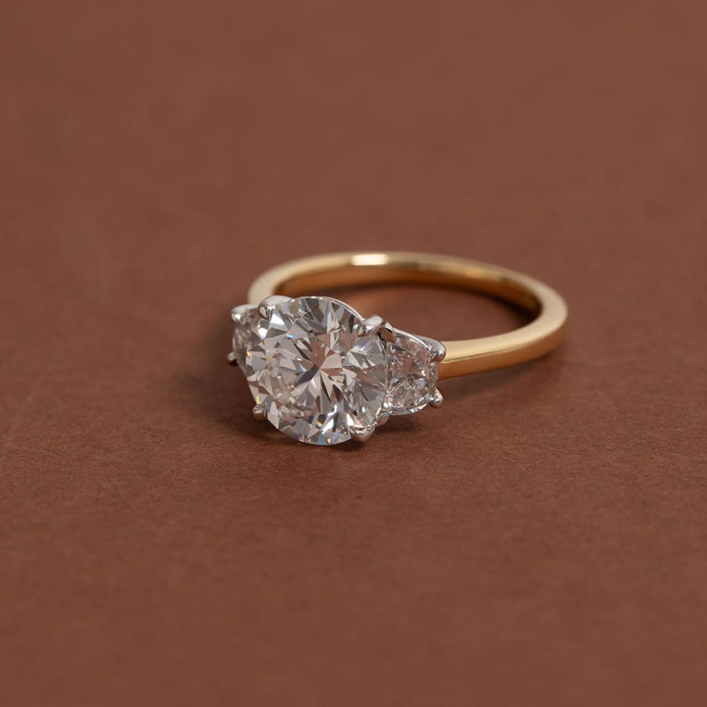 WINTERWOOD 3.50ct | Round 3-Stone Lab Grown Diamond Set