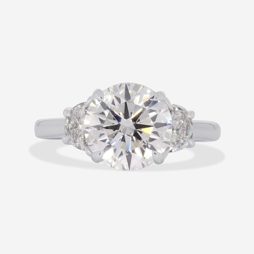 WINTERWOOD 3.50ct | Round 3-Stone Lab Grown Diamond Set