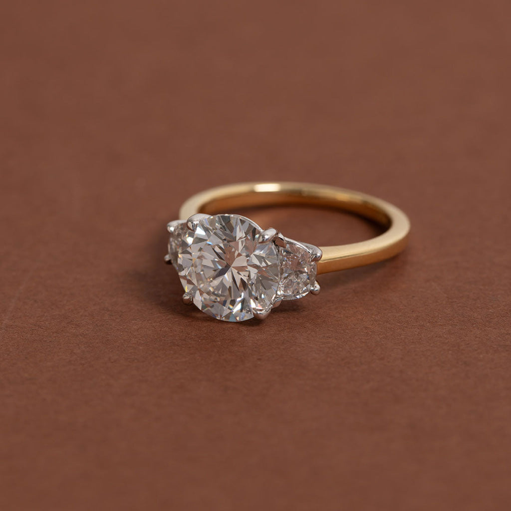 WINTERWOOD 3.50ct | Round 3-Stone Lab Grown Diamond Set