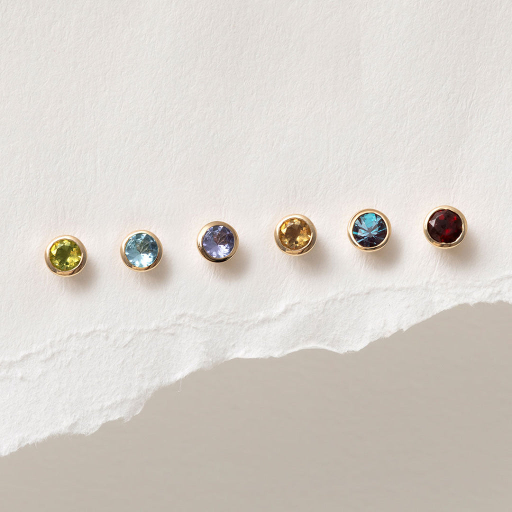 Wish Alexandrite Earrings | 9ct Gold Earrings