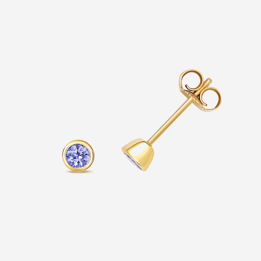 Wish Tanzanite Earrings | 9ct Gold - Gear Jewellers
