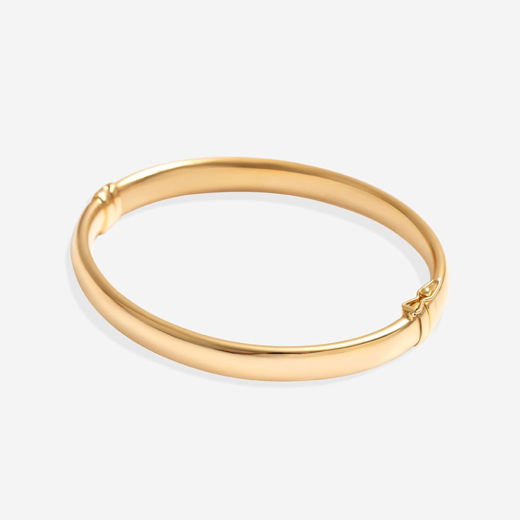 Worth Your Weight In Gold Bangle | 9ct Gold