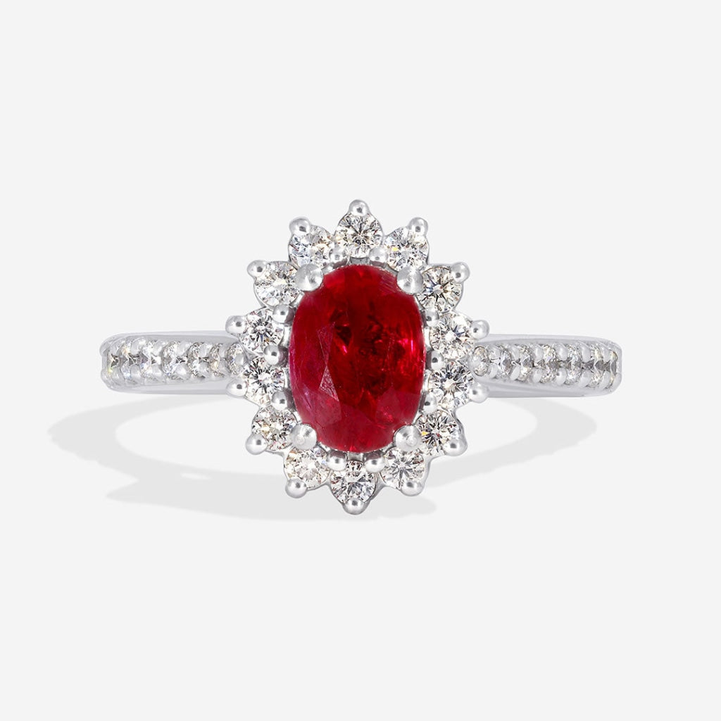 Wren Ruby Diamond Ring