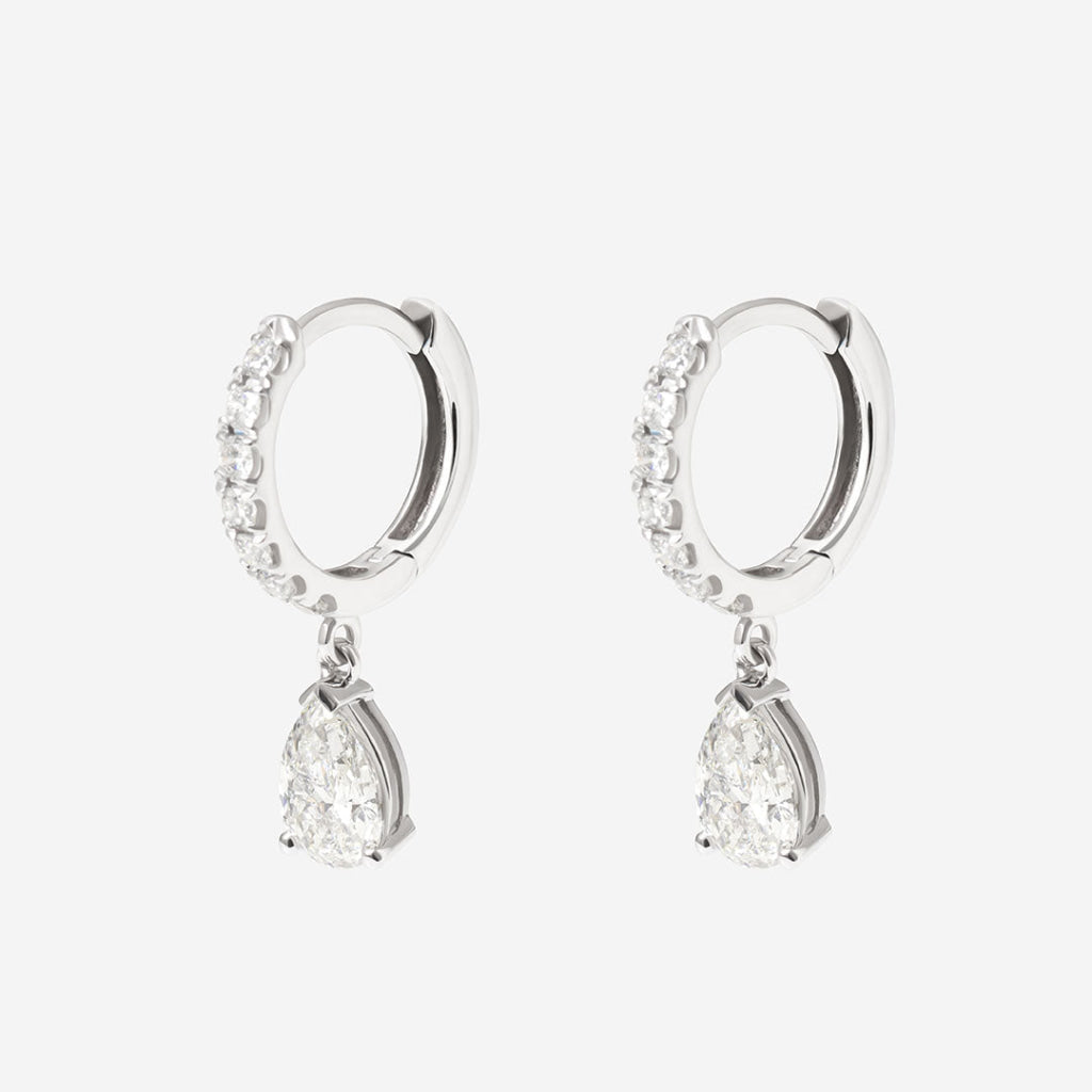 Yarra - Lab Grown Diamond Drop Earrings - 1.80ct | 9ct Gold