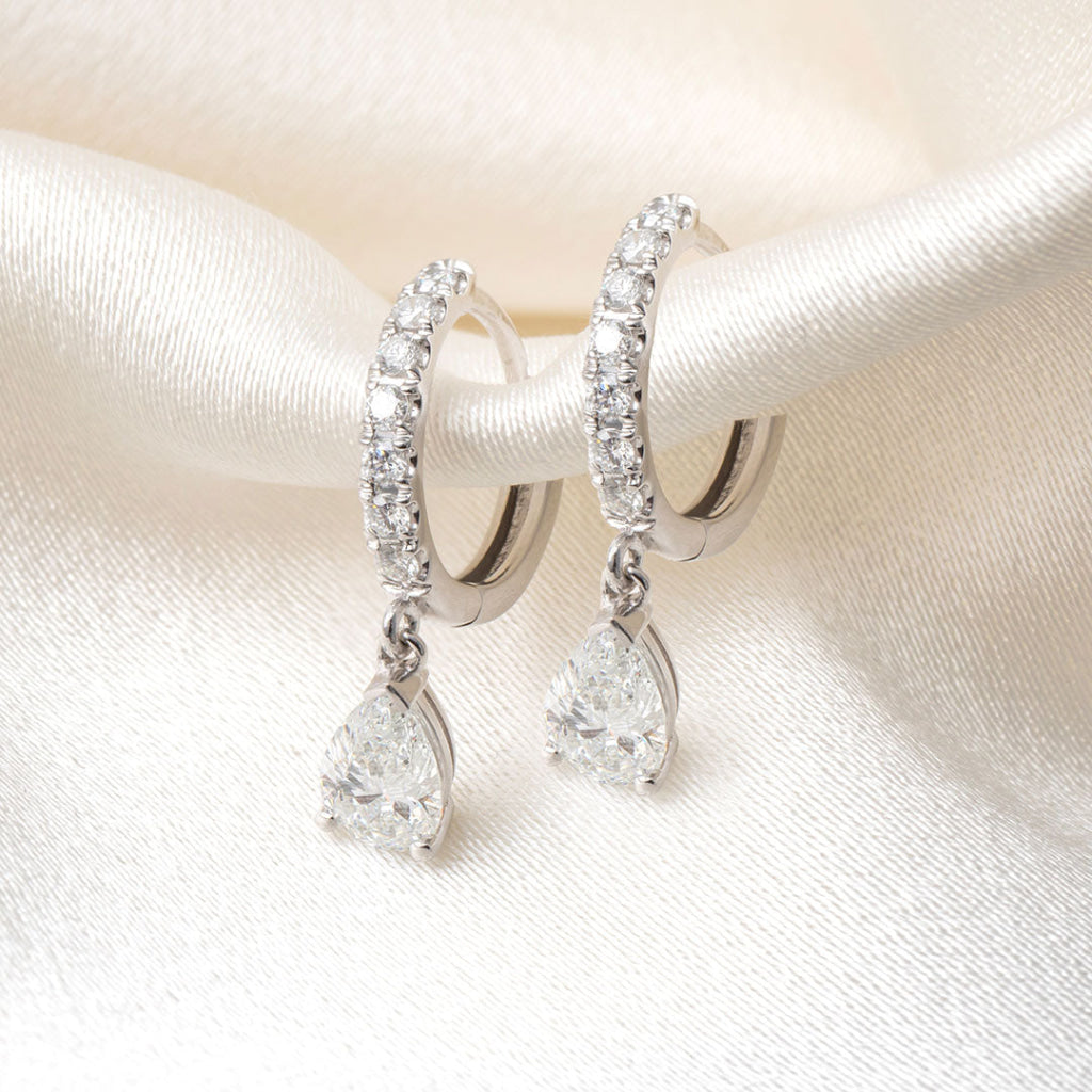 Yarra - Lab Grown Diamond Drop Earrings - 1.80ct | 9ct Gold