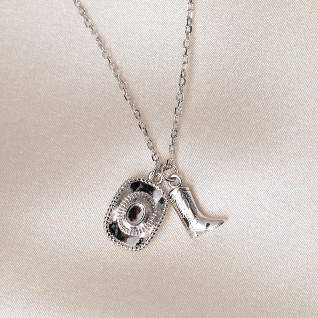 Yeehaw! Necklace | Sterling Silver